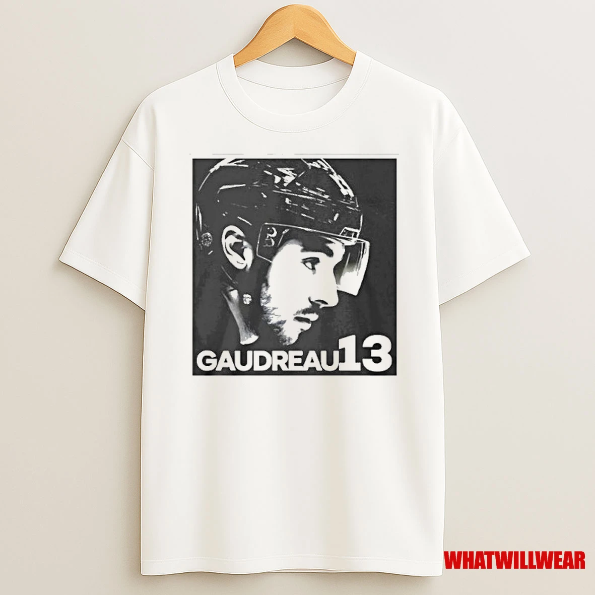 Cole Sillinger Walking The Blue Carpet A Johnny Gaudreau 13 Shirts
