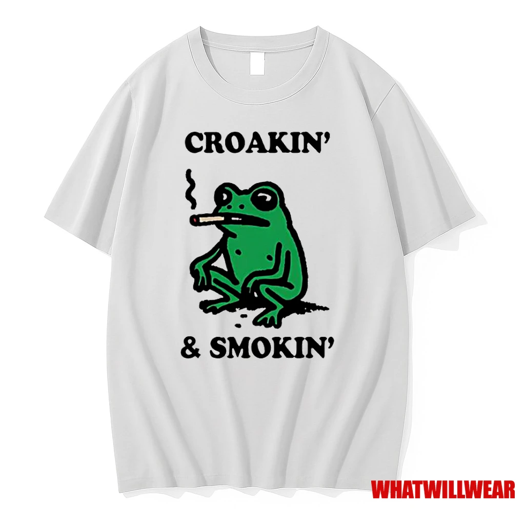 Croakin And Smokin Frog Classic Shirts