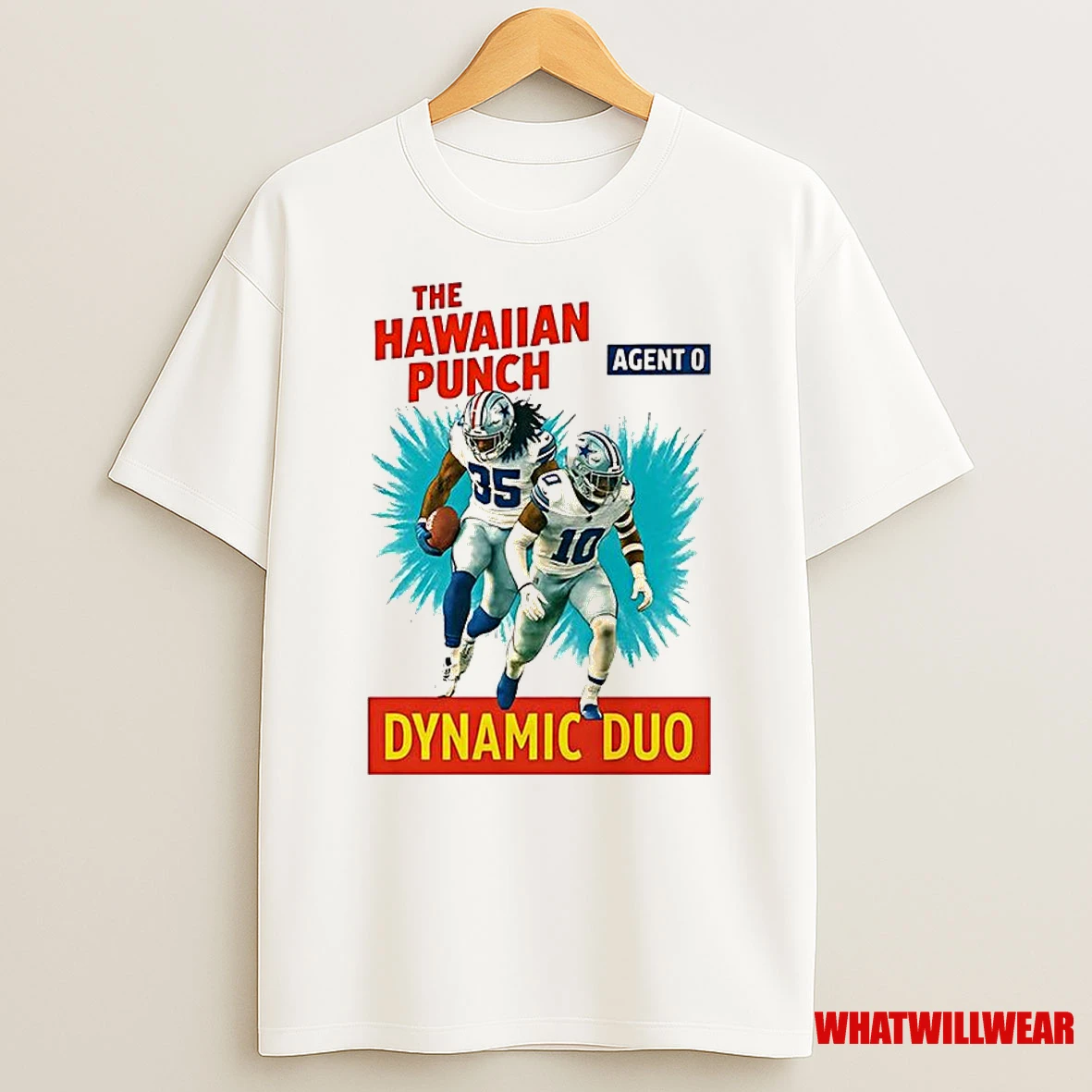 Dallas Cowboys Football The Hawaiian Punch Agent O Dynamic Duo Classic Shirts