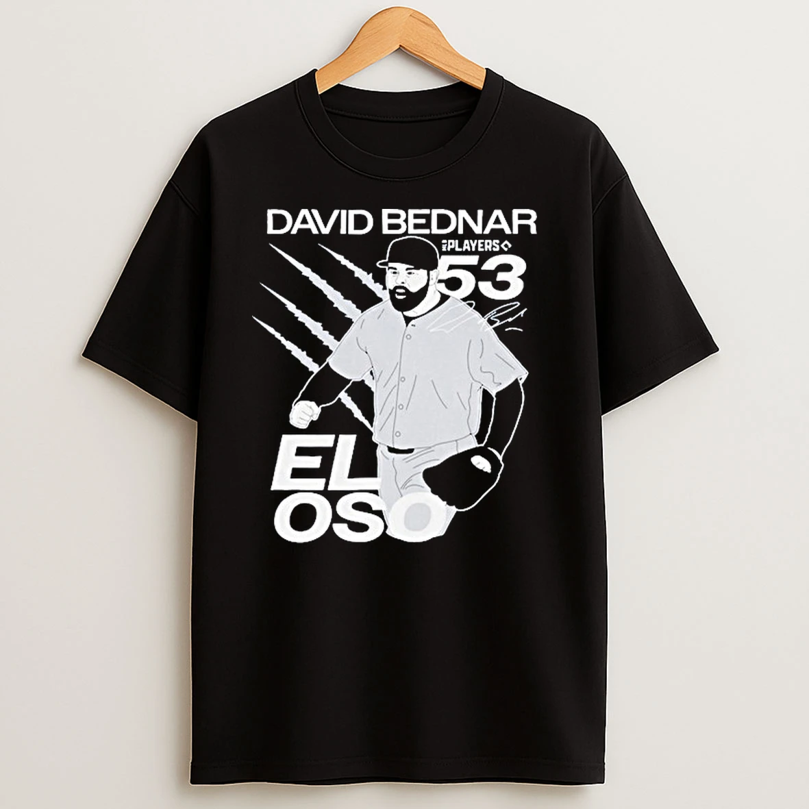 David Bednar El Oso 53 New York Yankees Shirts
