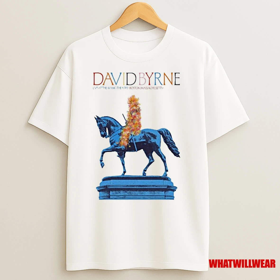 David Byrne Oct 2 4 2025 Boston Ma Tour Shirts