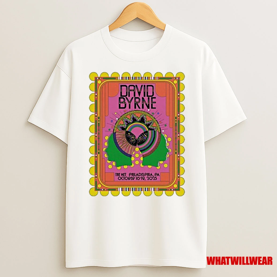 David Byrne The Met Philadelphia Pa October 16 18 2025 Shirts