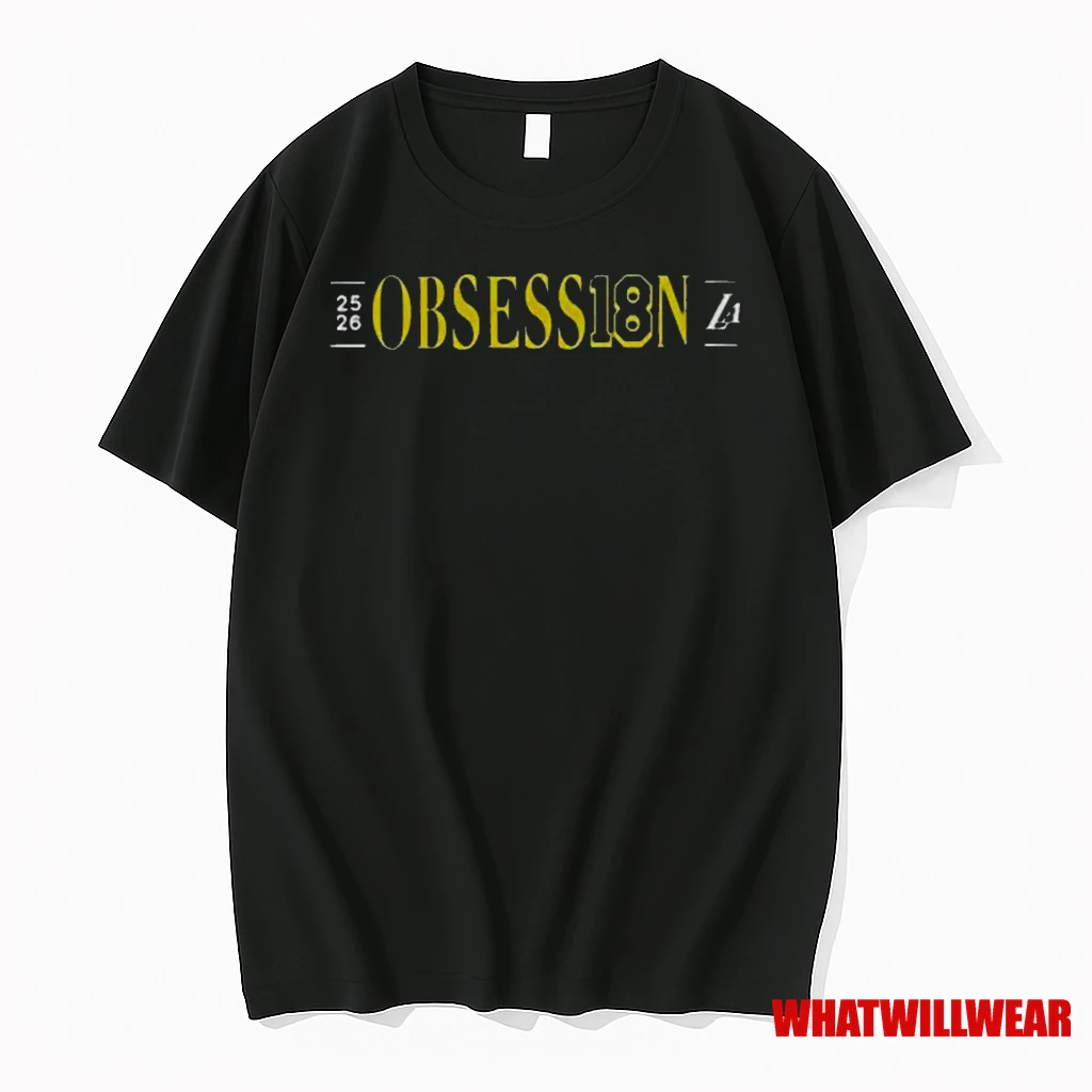 Deandre Ayton Wearing Obsess18n La 2025 2026 Los Angeles Lakers Classic Shirts