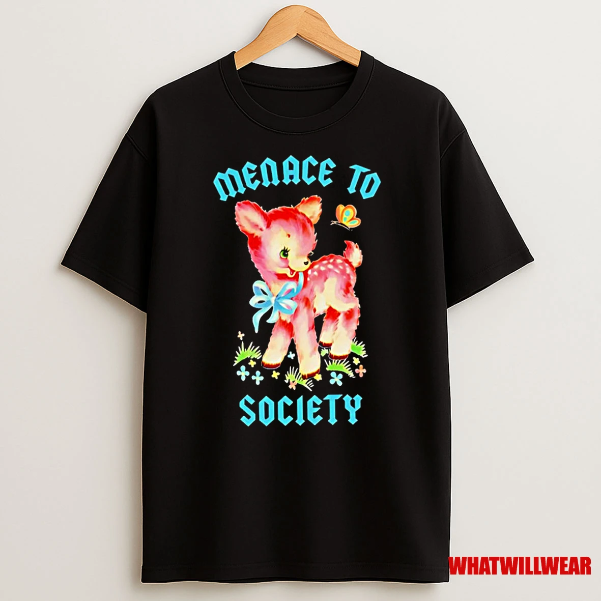 Deer Menace To Society Cute Classic Shirts