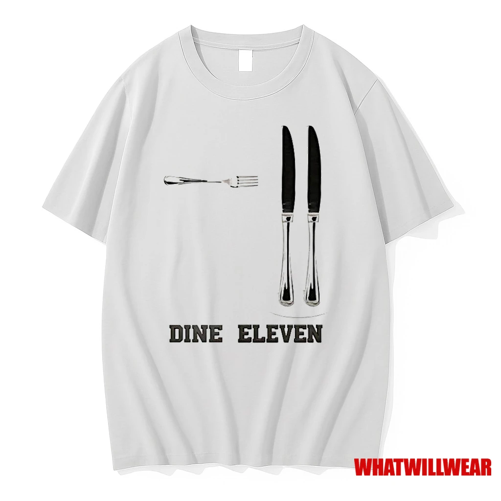Dine Eleven Fork And Knife Classic Shirts