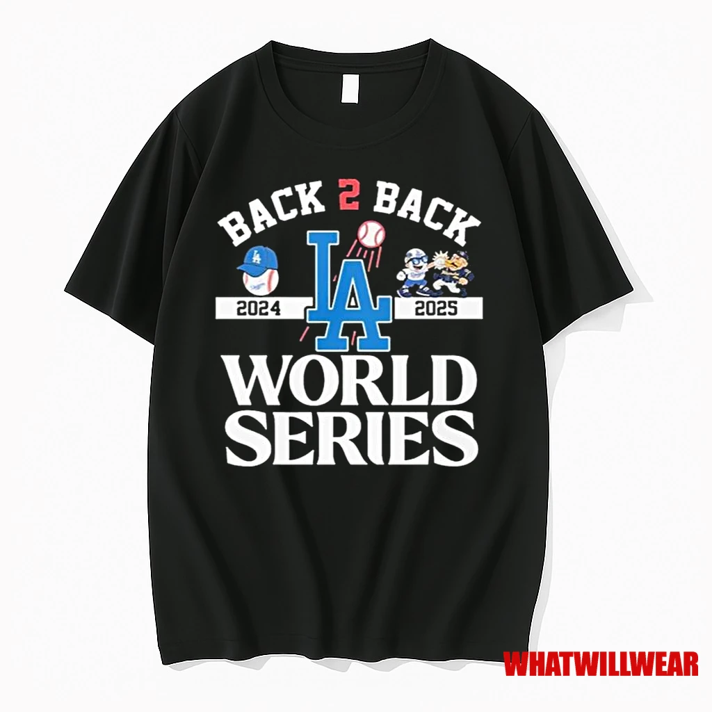 Dodgers Back 2 Back 2024 2025 World Series Limited Edition Shirts
