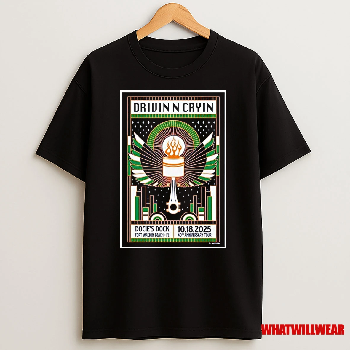 Drivin N Cryin Fall Tour 2025 Docies Dock Shirts