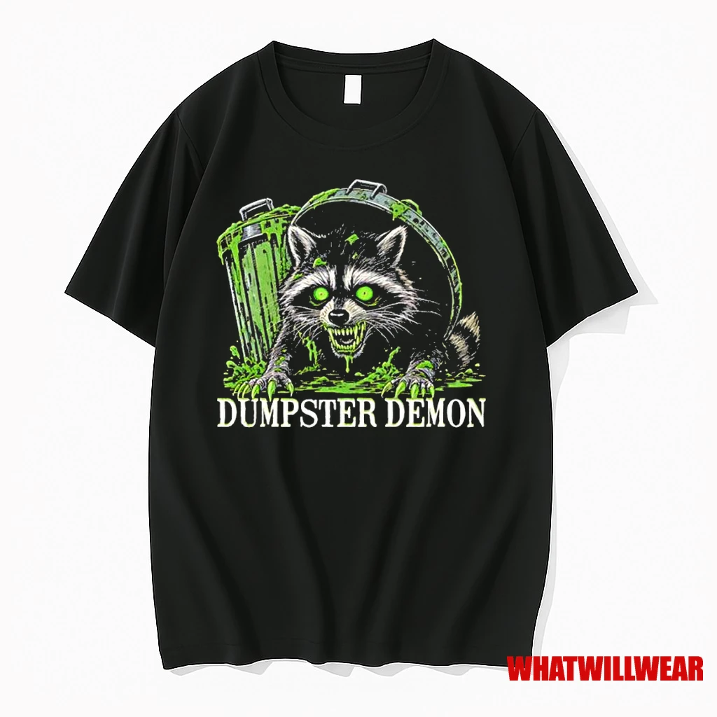 Dumpster Demon Raccoon Monster Classic Shirts