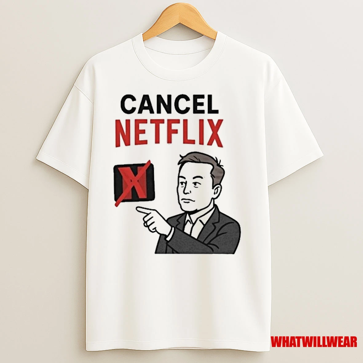 Elon Musk Cancel Netflix Shirts