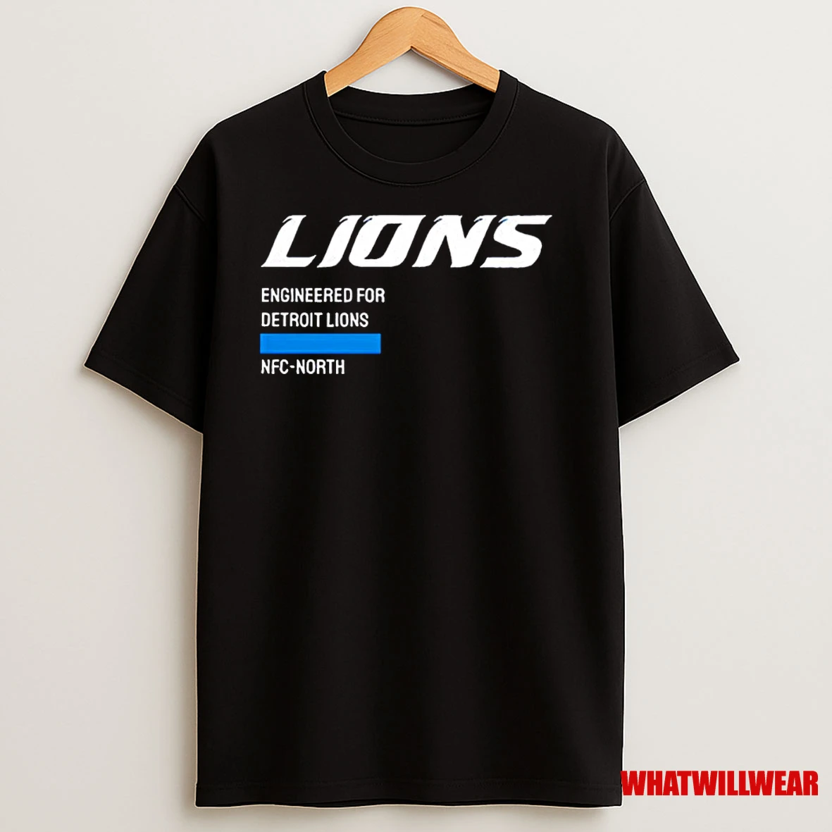Engineered For Detroit Lions Classic Shirts