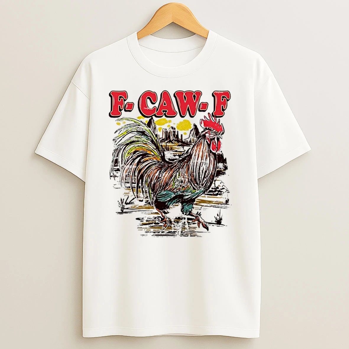 F Caw F Cock Classic Shirts