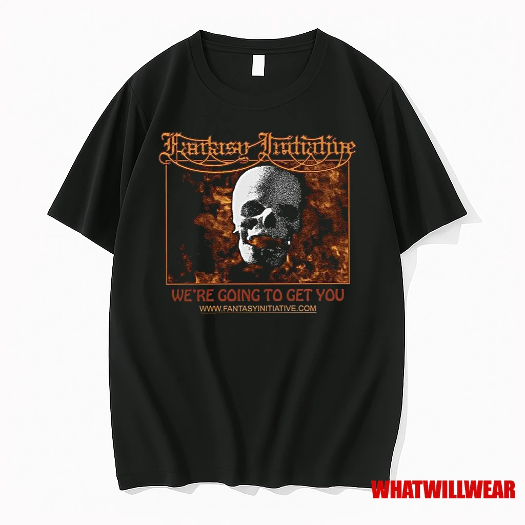 Fantasy Initiative Flaming Skull 2025 Shirts