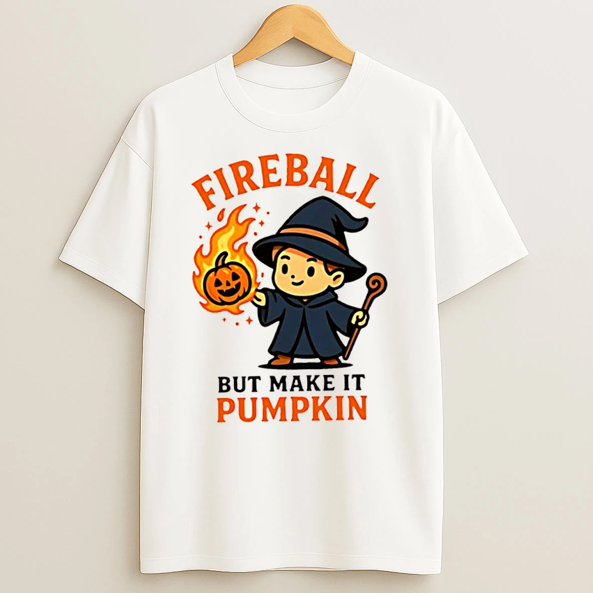 Fireball But Make It Pumpkin Dungeons And Dragons Classic Shirts
