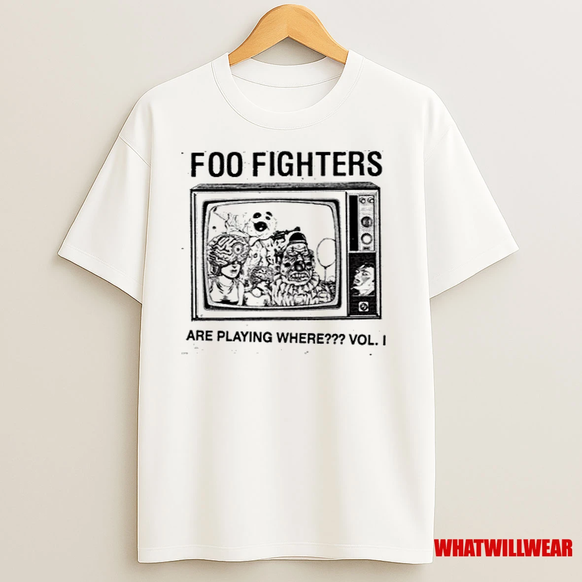 Foo Fighters Are Playing Where Vol I Men Shirts