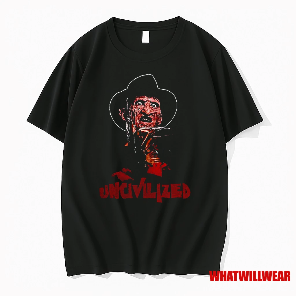 Freddy Krueger A Nightmare On Elm Street Villain Horror Halloween Classic Shirts