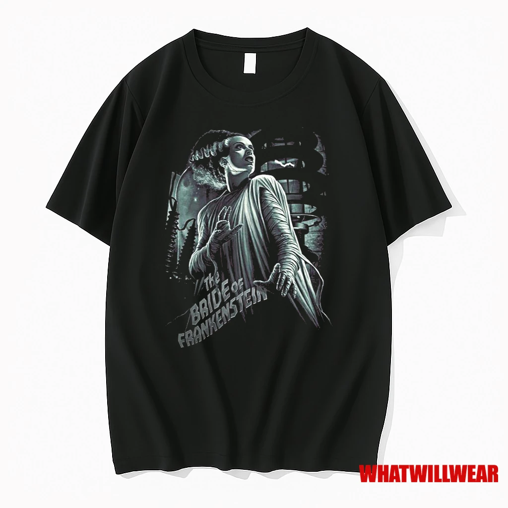 Fright Rags The Bride Of Frankenstein 90th Anniversary Shirts