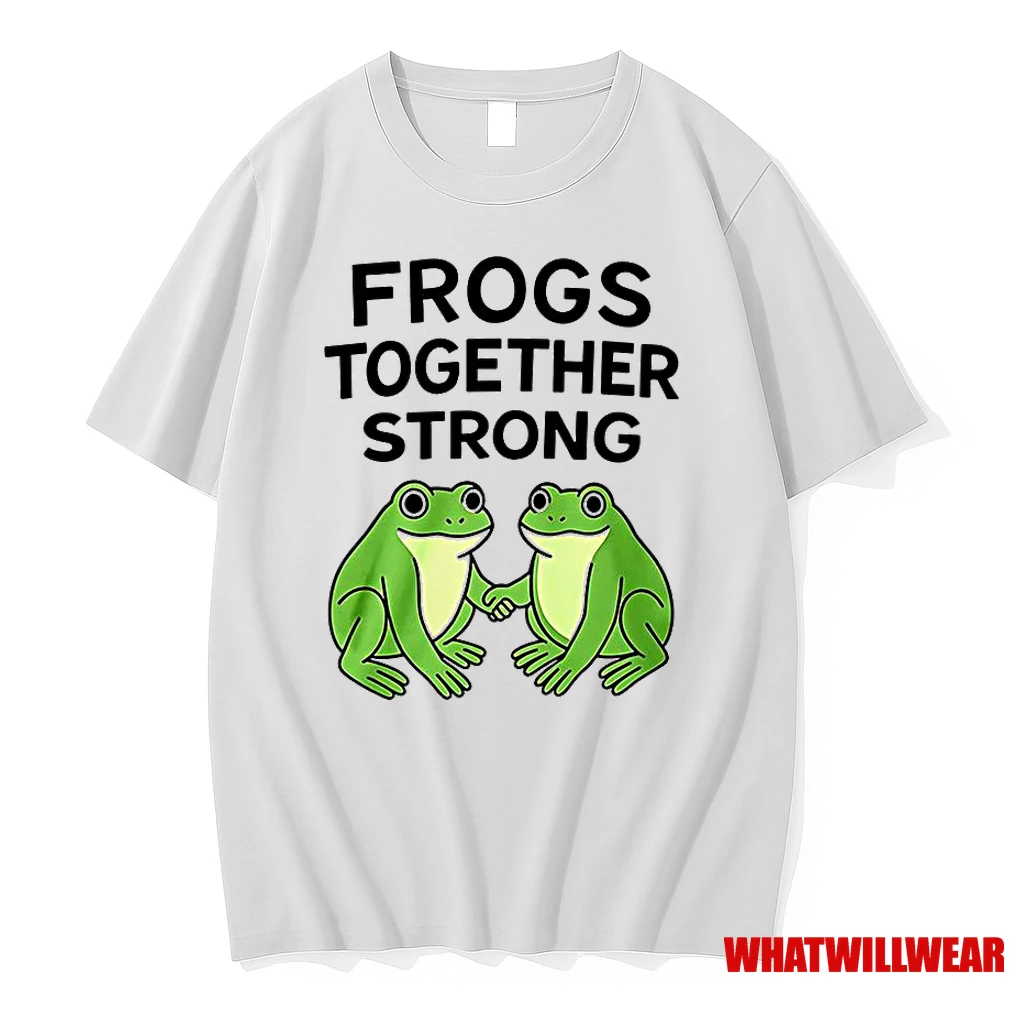 Frogs Together Strong Funny Classic Shirts
