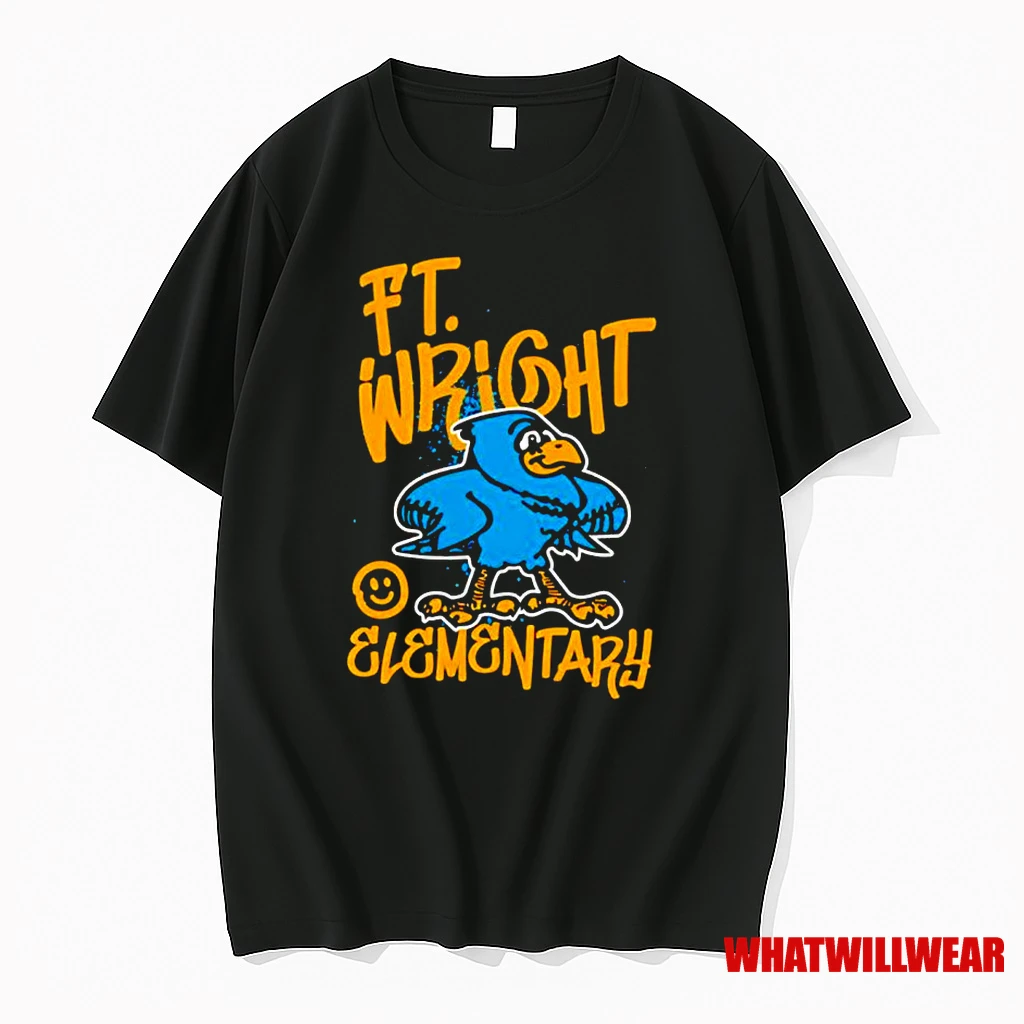 Ft Wright Elementary Smiley Graffiti Classic Shirts