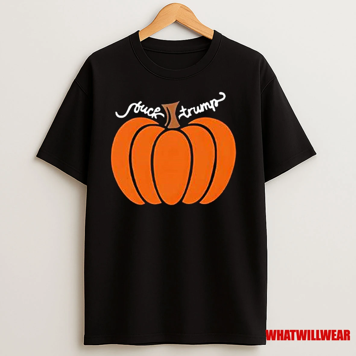 Fuck Trump Pumpkin Halloween Classic Shirts