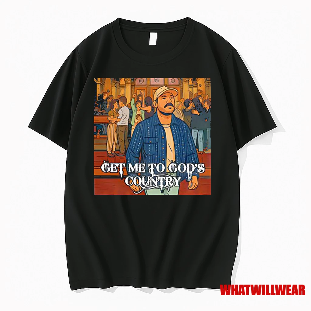 Get Me To Gods Country Funny Meme Saturday Night Live Morgan Joke Classic Shirts