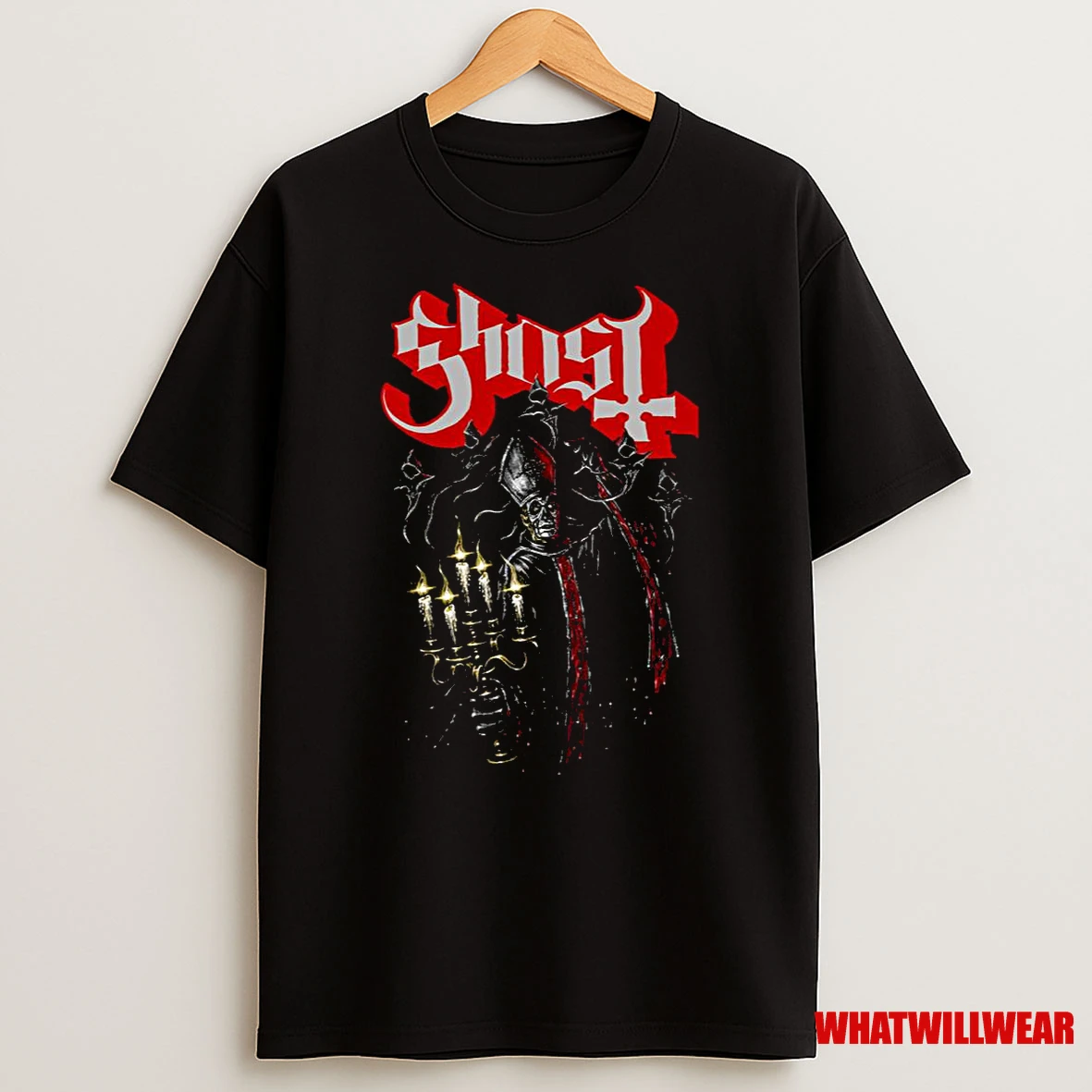 Ghost Haunted Candelabra Limited Edition Shirts