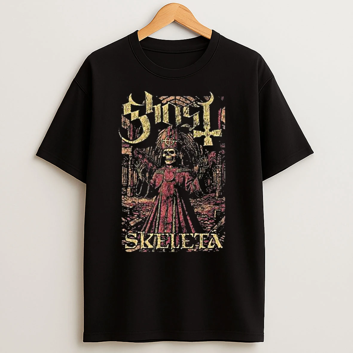 Ghost Skeleta Men Shirts