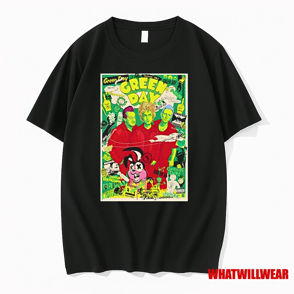 Green Day Album American Indiot By Laura And James Classic Shirts