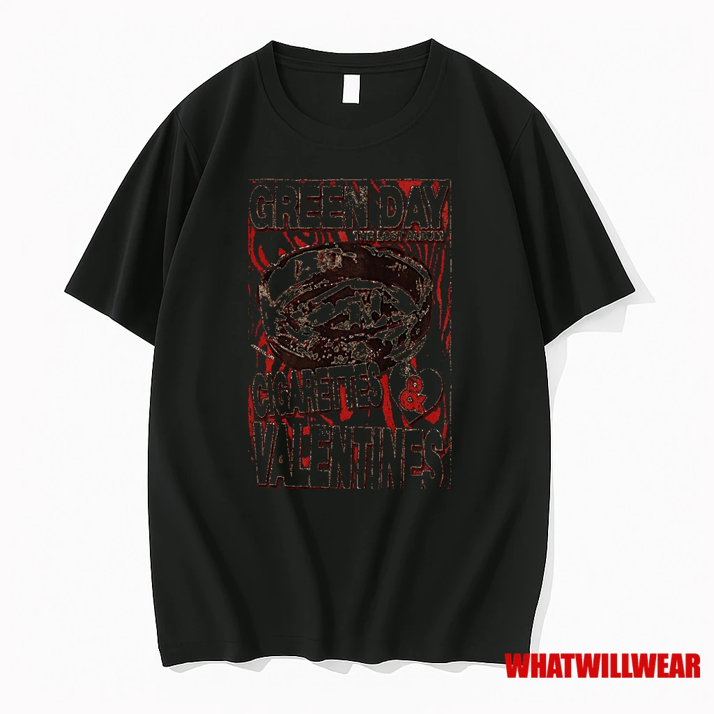 Green Day The Lost Album Cigarettes Valentines Shirts