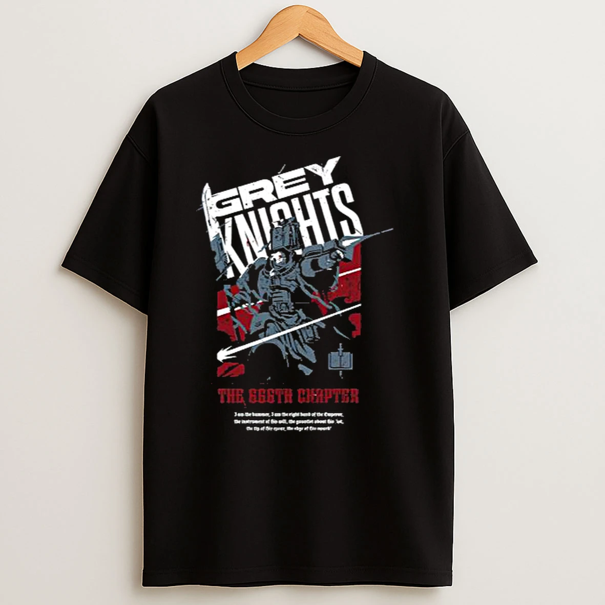 Grey Knights The 666th Chapter Men Shirts