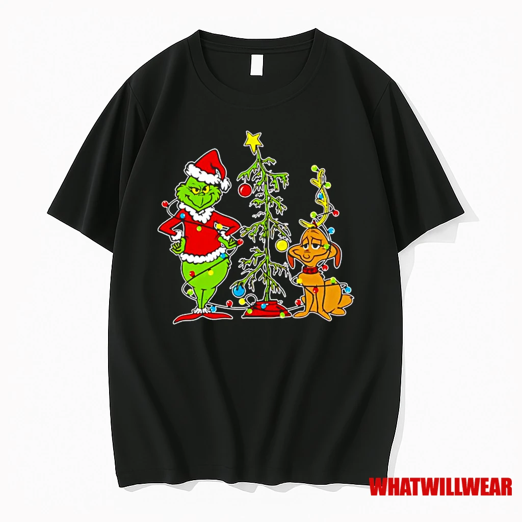 Grinch Dog Max Light Christmas 2025 Classic Shirts