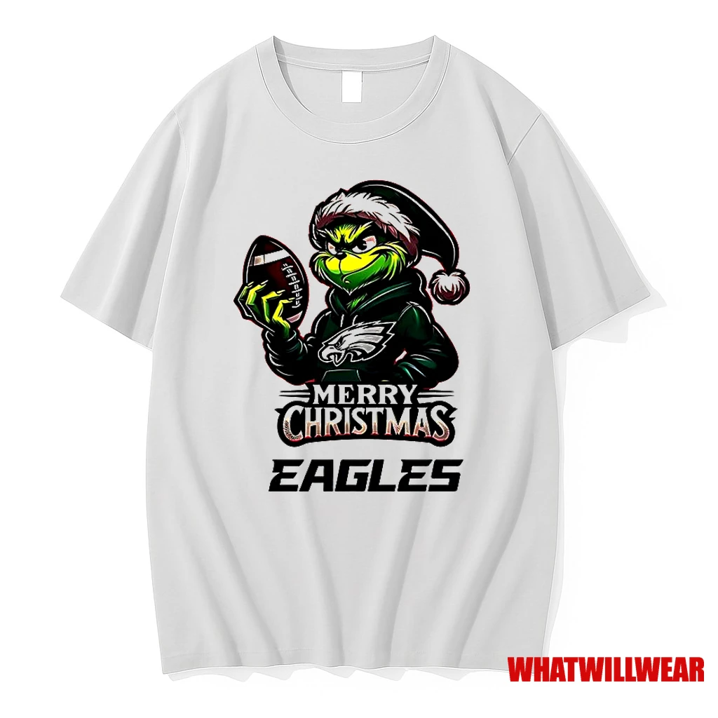 Grinch Merry Grinchmas Philadelphia Eagles Classic Shirts