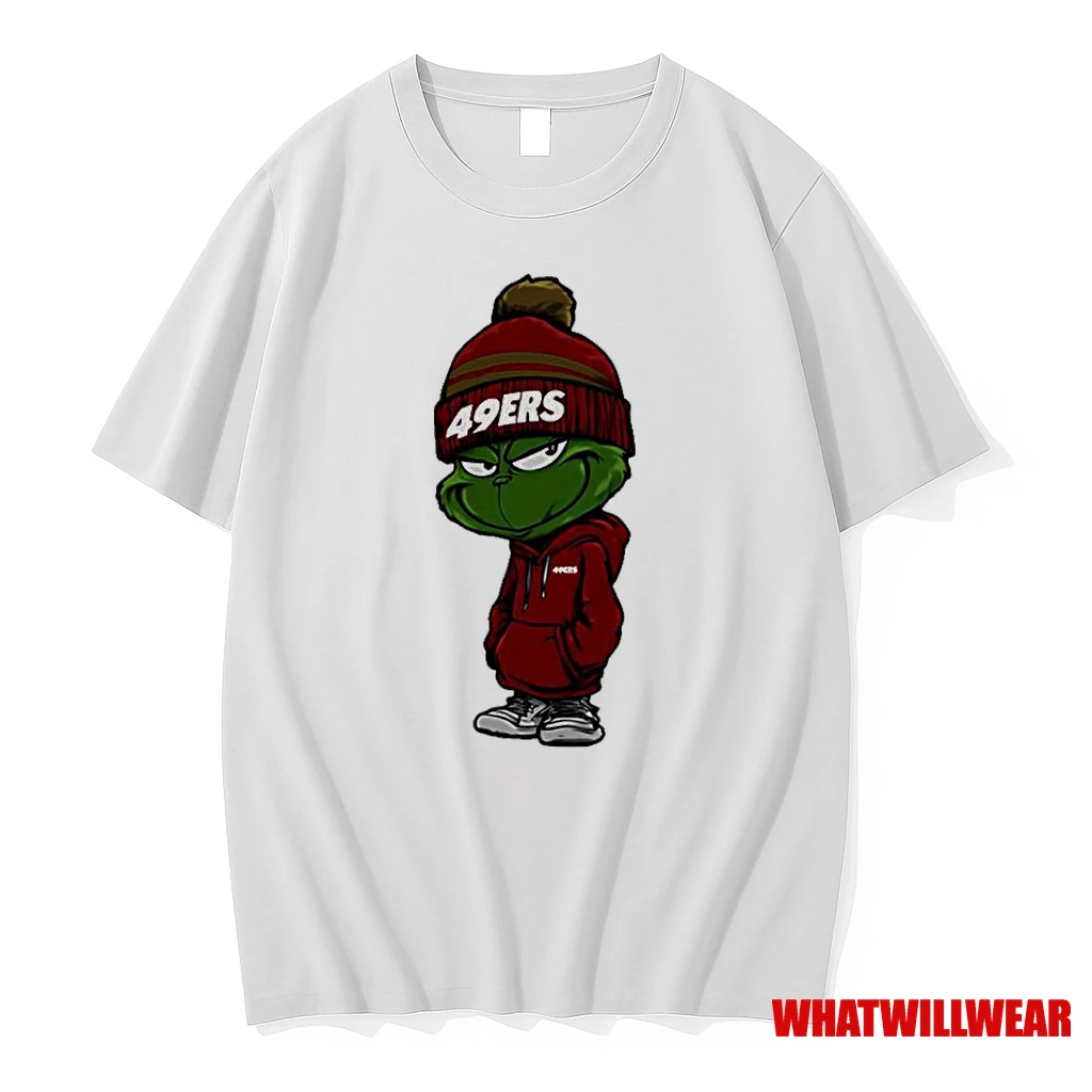 Grinch X San Francisco 49ers Football Classic Shirts