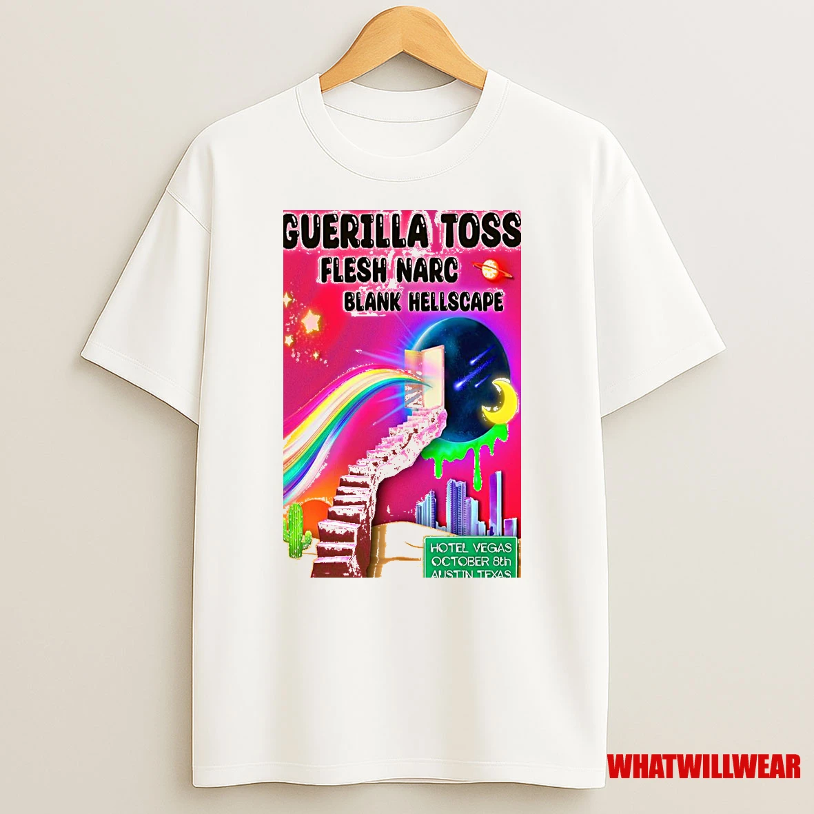 Guerilla Toss Austin Tx October 8 2025 Concert Shirts
