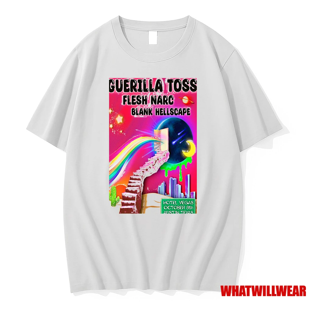 Guerilla Toss Hotel Vegas October 8 2025 Austin Tx Tour Shirts