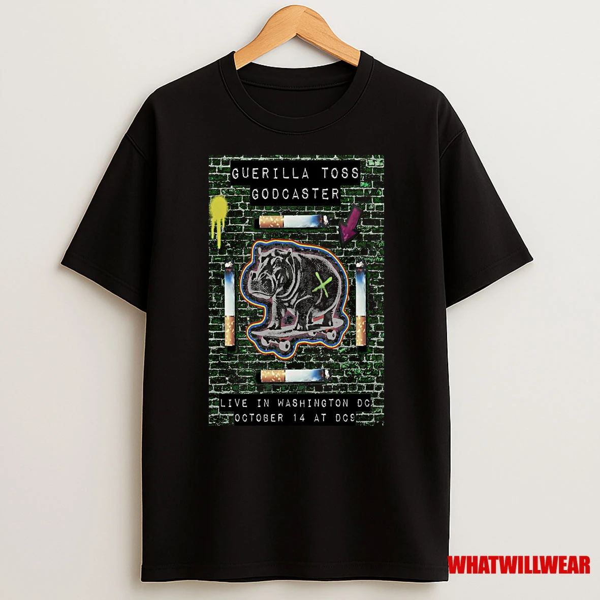 Guerilla Toss October 14 2025 Washington Dc Tour Shirts