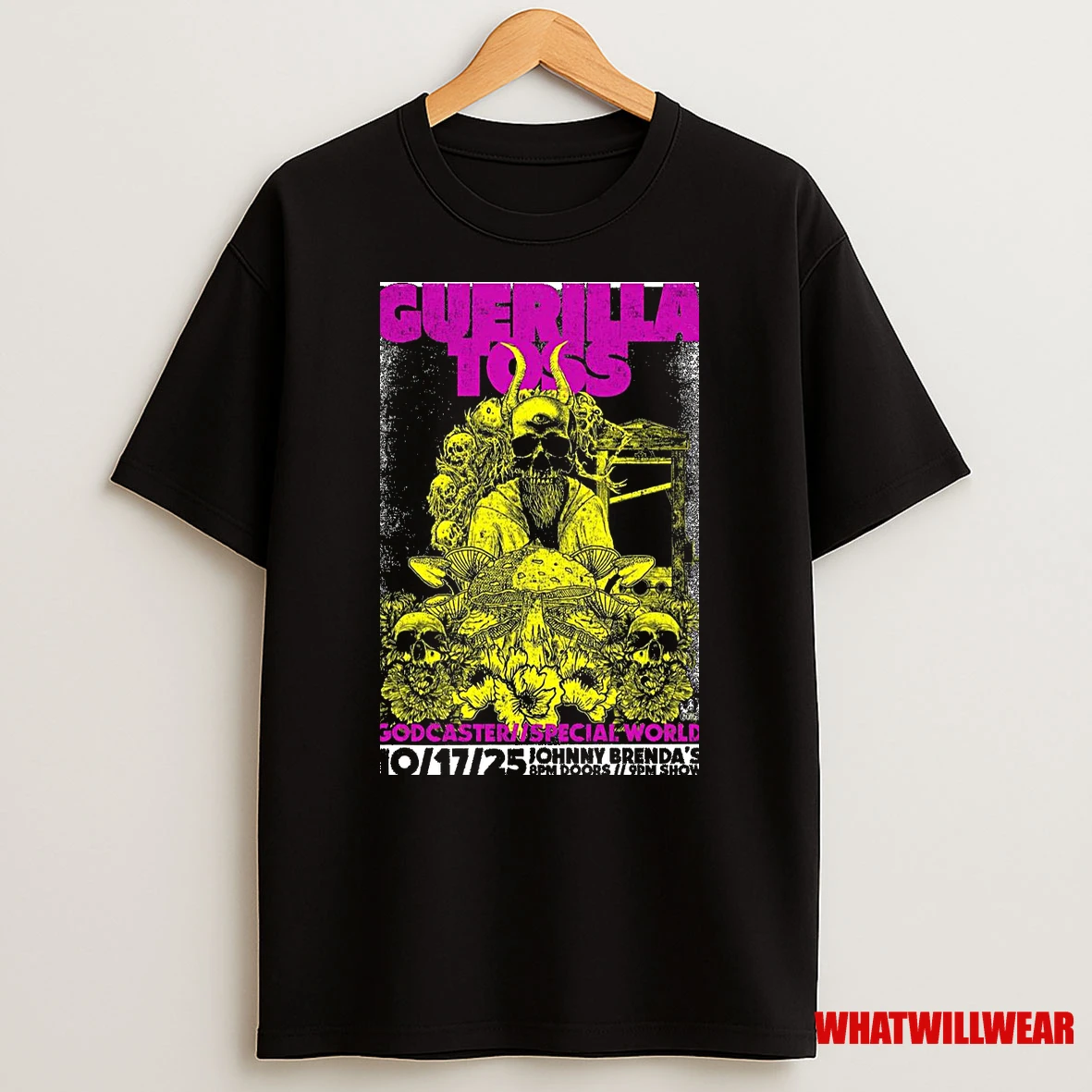 Guerilla Toss Philadelphia Pa October 17 2025 Concert Shirts