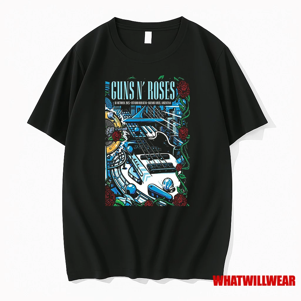 Guns N Roses Buenos Aires Ar October 18 2025 Concert Shirts