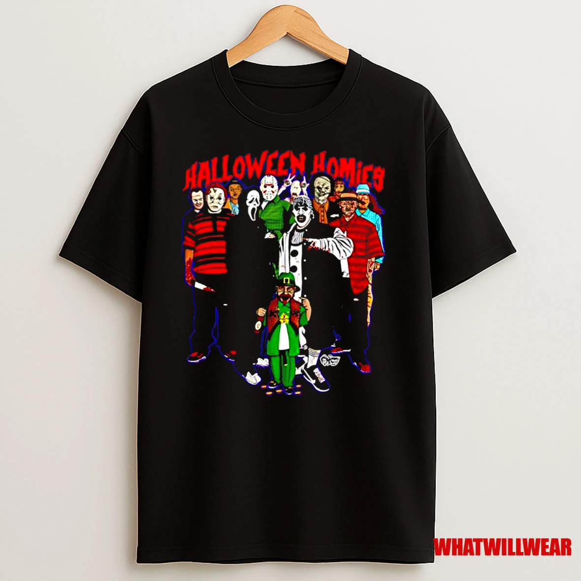 Halloween Homies Merchandise Characters Classic Shirts