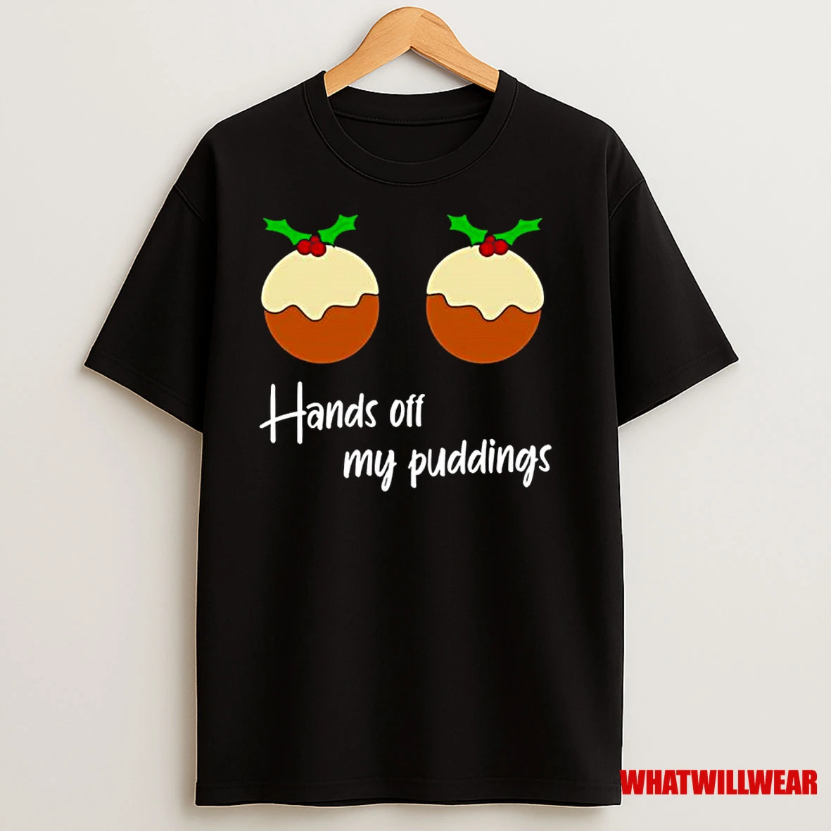Hands Off My Puddings Christmas Classic Shirts