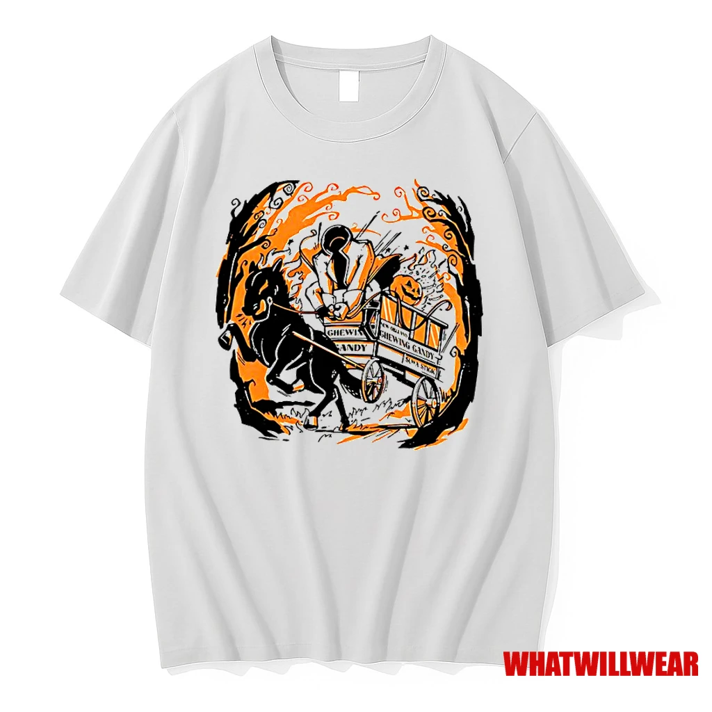 Headless Candyman Horseman Jack O Lantern New Orleans Halloween Classic Shirts