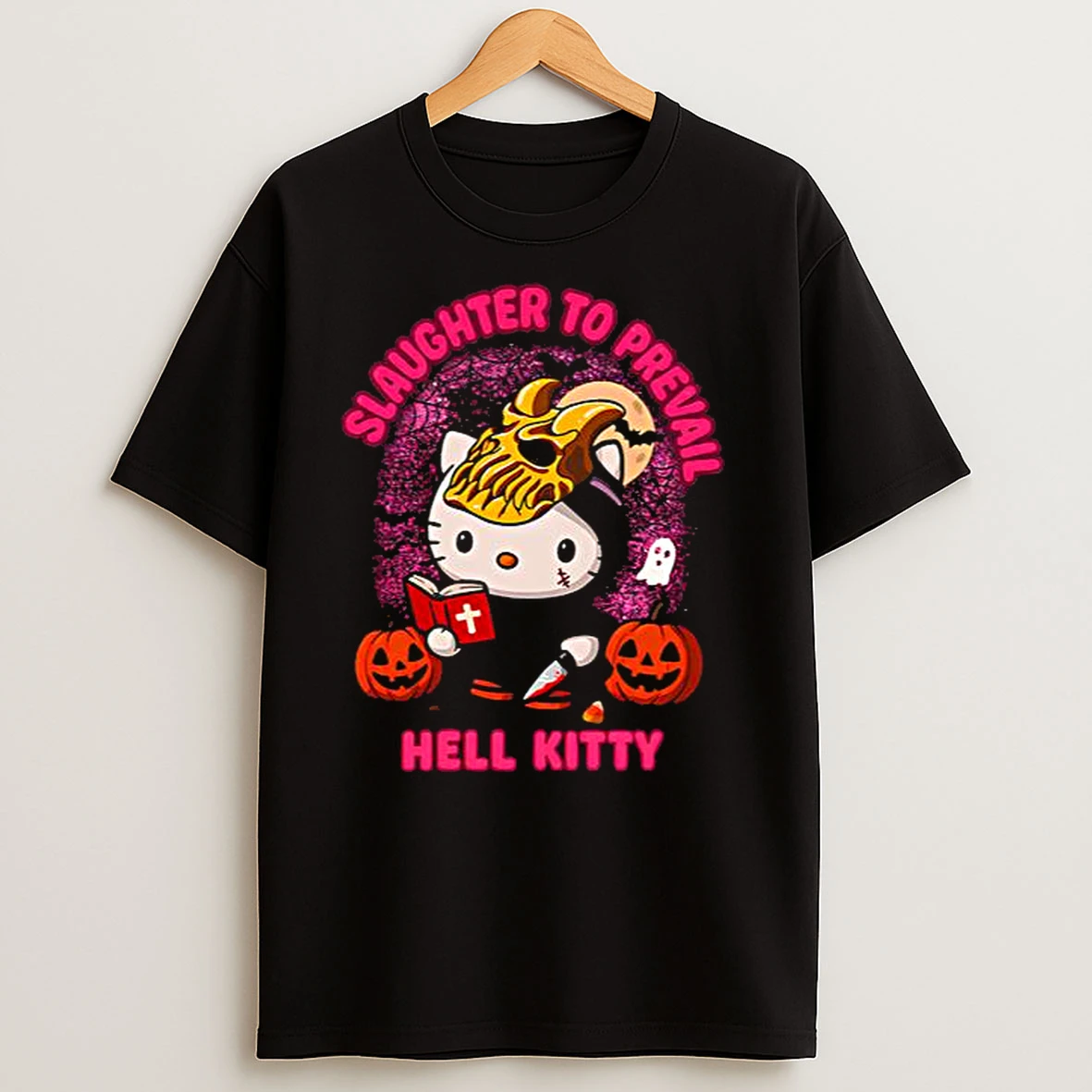 Hell Kitty Halloween 2025 Men Shirts