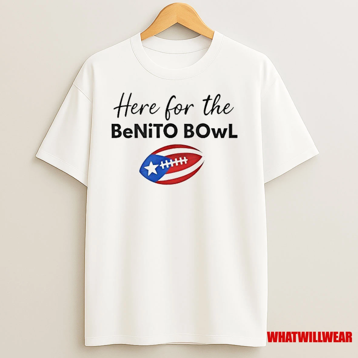 Here For The Benito Bowl Bad Bunny Shirts