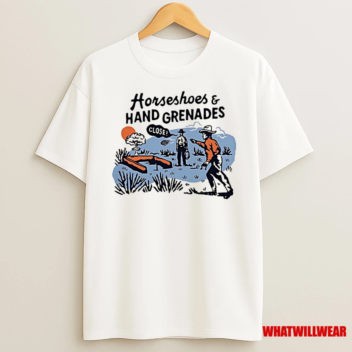 Horseshoes And Hand Grenades Classic Shirts