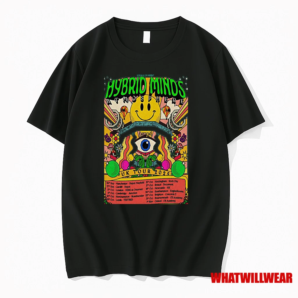 Hybrid Minds Uk Tour 2025 Shirts