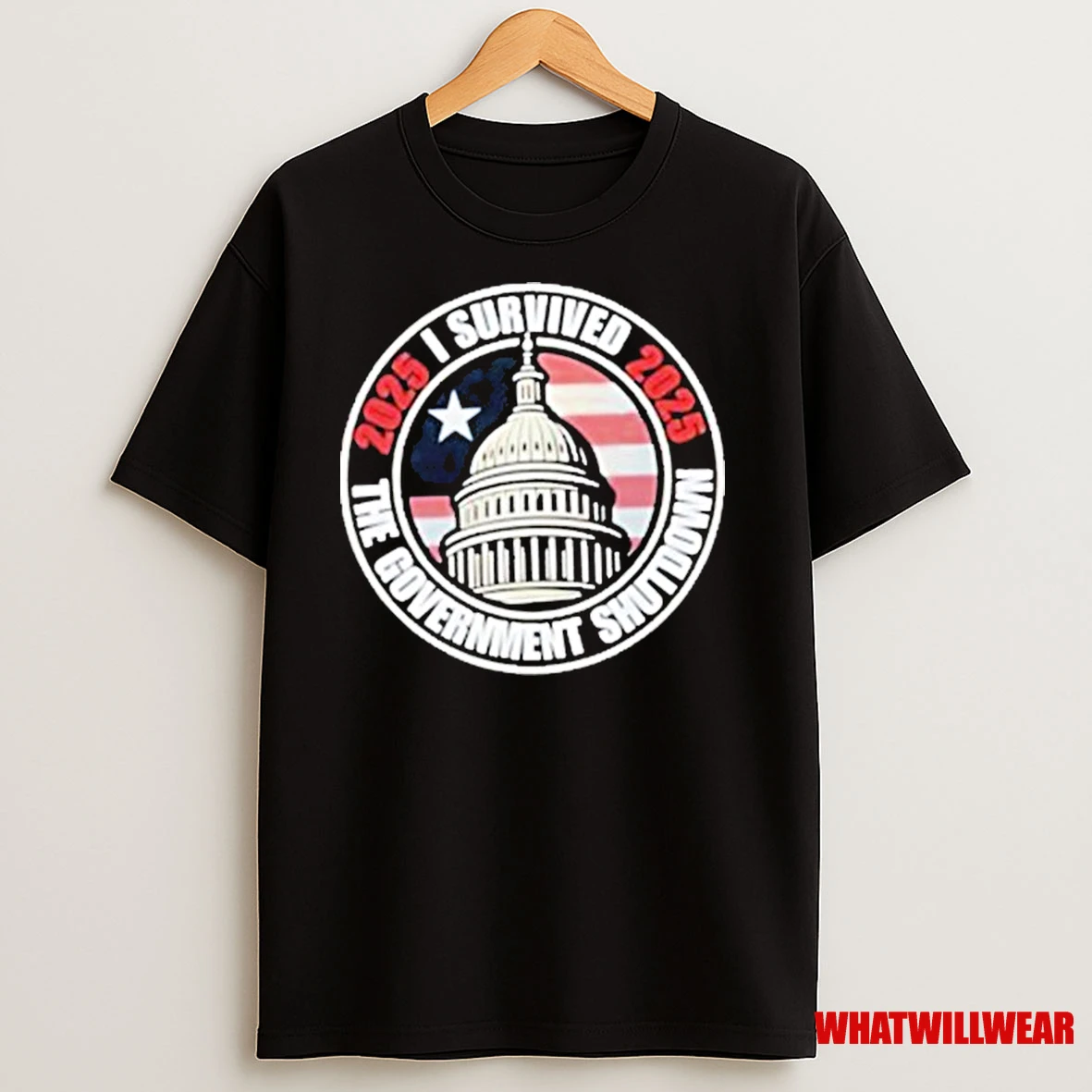 I Survived The Government Shutdown 2025 Shirts