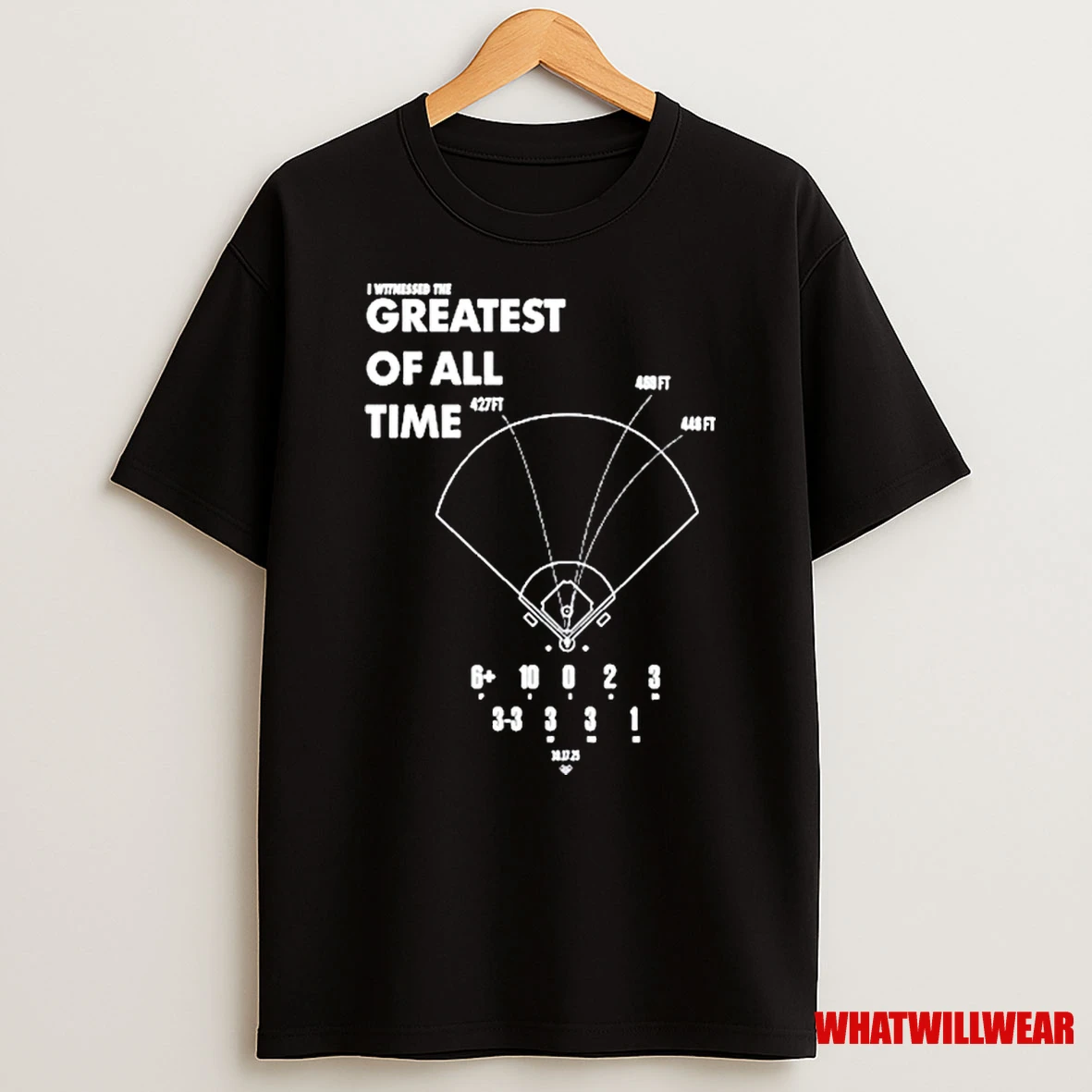 I Witnessed The Greatest Of All Time Shirts
