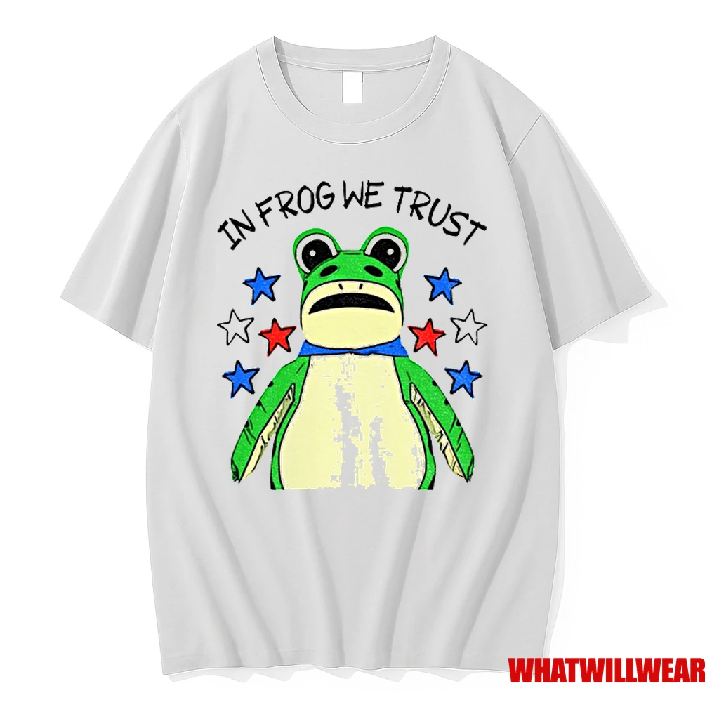 In Frog We Trust Portland Frog Protest Classic Shirts