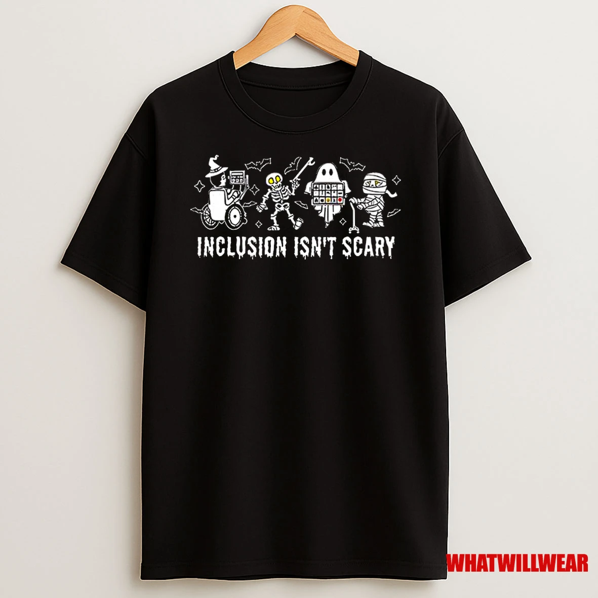 Inclusion Isnt Scary Halloween Classic Shirts
