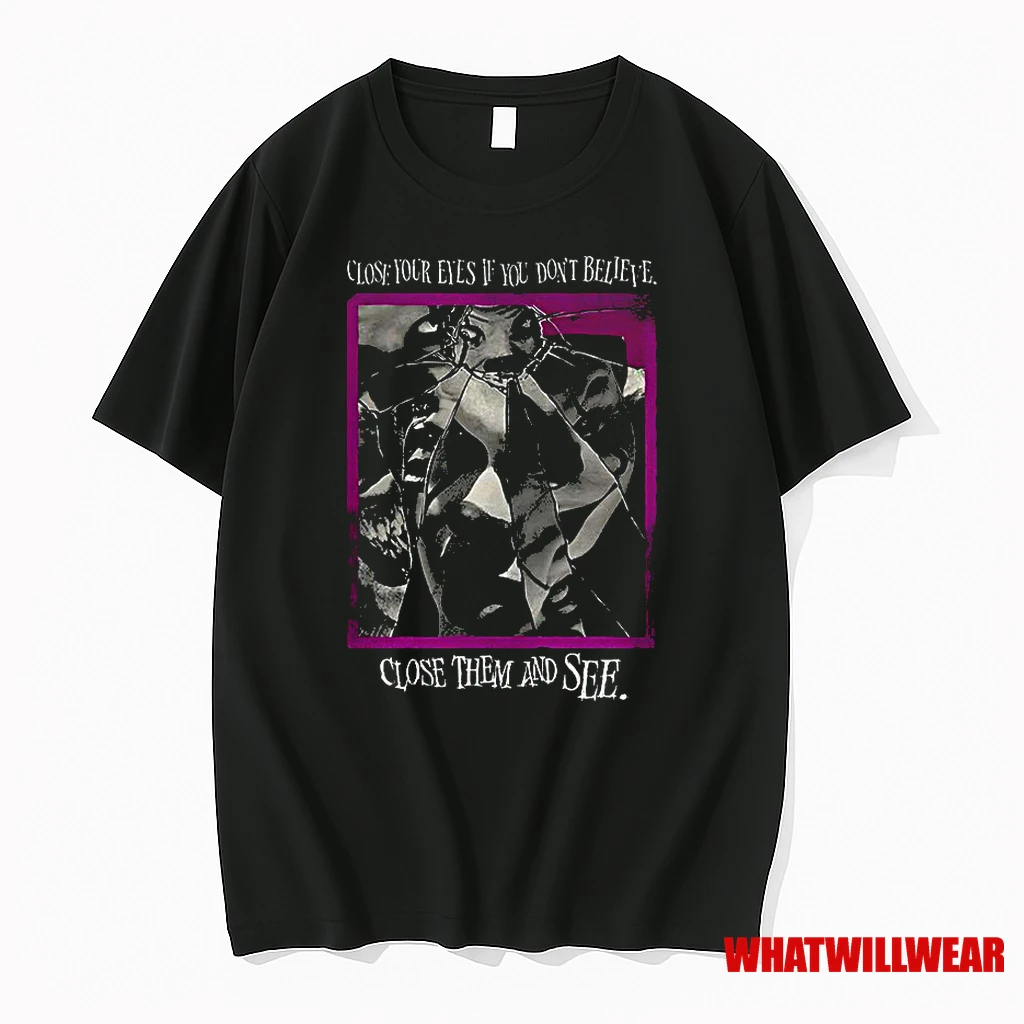 It Pennywise Close Your Eyes If You Dont Believe Close Them And See Halloween Classic Shirts