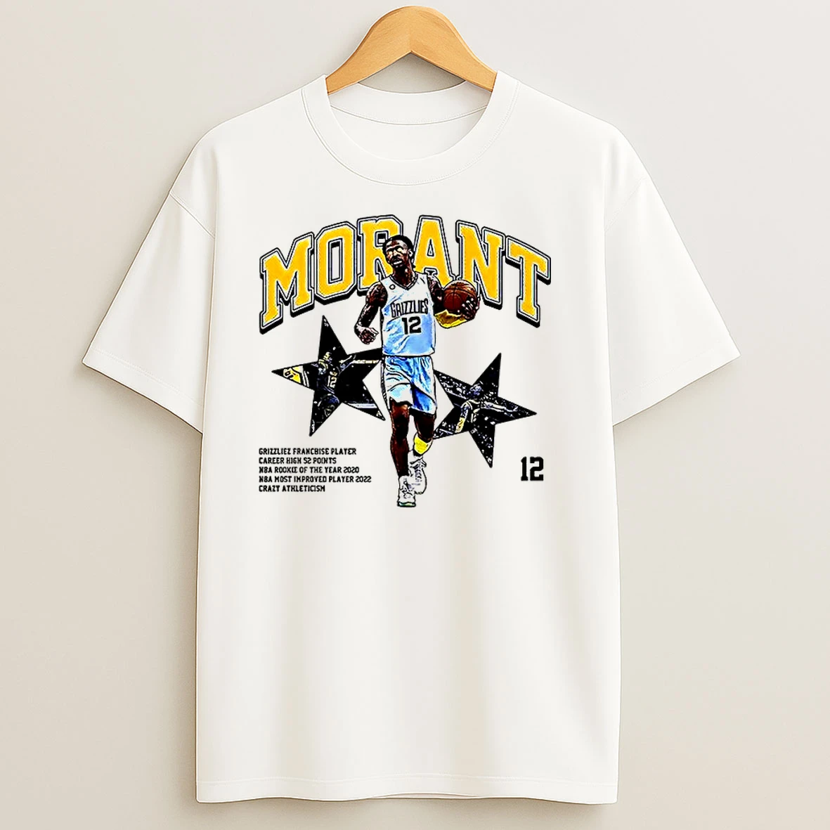 Ja Morant Memphis Grizzlies Nba Future Star Classic Shirts